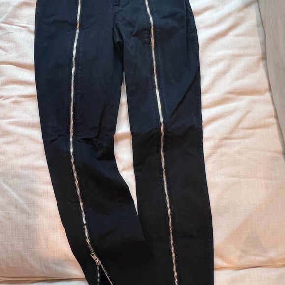 A.L.C. BLACK JEANS SIZE 0 - Picture 3 of 6